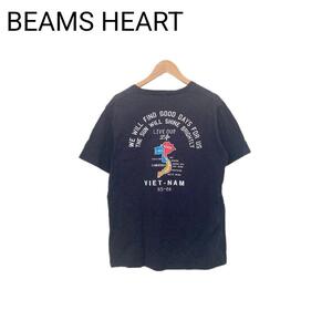 BEAMS HEART　Tシャツ　プリント　ベトジャン　へドナム　東洋　タイガー