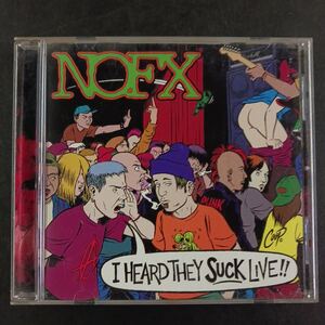 CD_32】 NOFX / I HEARD THEY SUCK LIVE![輸入版]