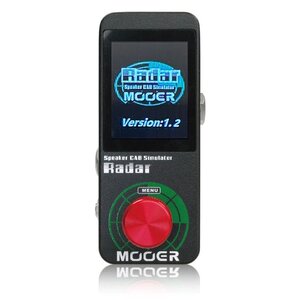 最落無し! Mooer　Radar　/ a47479　外部IR読み込み可能！ミニサイズかつ機能的なキャビネットシミュレーター！　1円