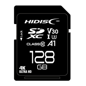 まとめ得 HIDISC 超高速SDXCカード 128GB CLASS10 UHS-I Speed class3， A1対応 HDSDX128GCL10V30 x [2個] /l