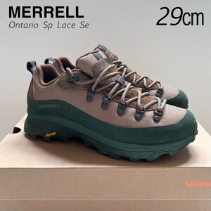 新品正規 MERRELL メレル オンタリオ ONTARIO SP LACE SE ハイキング シューズ 29㎝ 定2.64万 メンズ US11 アウトドア トレッキング