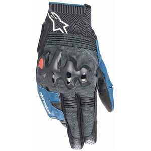 在庫あり alpinestars アルパインスターズ グローブ MORPH SPORT GLOVE カラー:BLACK BLUE SODALITE(1711) サイズ:M