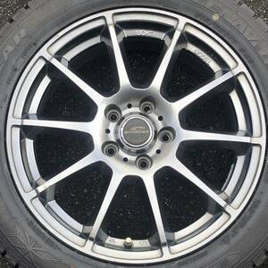 SCHNEDERアルミホイール　2020年製造　GOOD YEAR　ICENAVI6　215/55R17　4本セット　