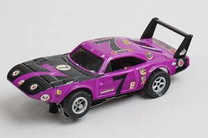 autoworld aw HO DODGE ダッジ チャージャー デイトナ スロットカー 全長約7.5cm / 横幅約3.5cm ※ジャンク 本体のみ