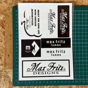 Max Fritz マックス フリッツ STICKER ステッカー シール シート