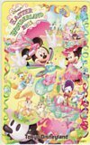 テレカ テレホンカード EASTER WONDERLAND 2011 東京ディズニーランド DM003-0213