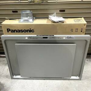 0613J6 未使用に近い極美品★Panasonic パナソニック フラット形レンジフード FY-90DED1 2014年製 100V エコナビ搭載 シルバー