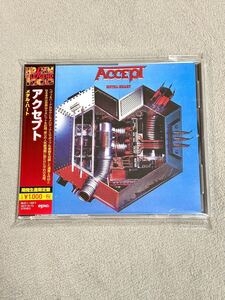 アクセプト ACCEPT / メタル・ハート 帯付き 期間生産限定盤