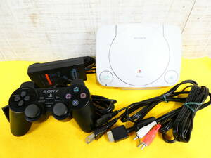 S) SONY ソニー PSone SCPH-100 ゲーム機器 ① ＠80 (10)