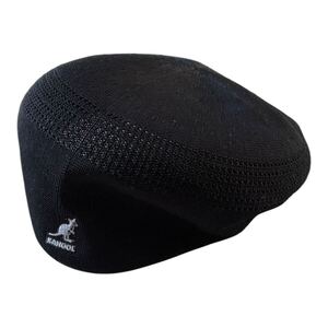 KANGOL カンゴール TROPIC 504 VENTAIR ハンチング キャップ キャスケット M ブラック(黒）帽子 y2k ベレー帽 キャップ