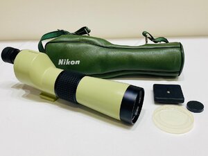 1円スタート Nikon ニコン FIELDSCOPE フィールドスコープ 単眼鏡 D=60 P 20x ケース付 カメラ アクセサリー