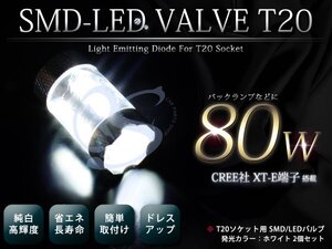 メール便送料無料！YA YB11S系SX-4 T20 最新CREE製 XT-E搭載 80w LED バックランプ