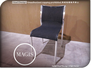 ■展示品/MAGIS/マジス/高級/SD1430/Paso Doble Chair/パソドブレチェア/ステファノ・ジョヴァノーニ/Black/チェア/7万/yyk616f