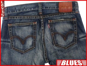 即決★リーバイスプレミアム505★W34 スリムストレートジーンズ メンズ Levis デニム パンツ スキニー テーパード ボトムス