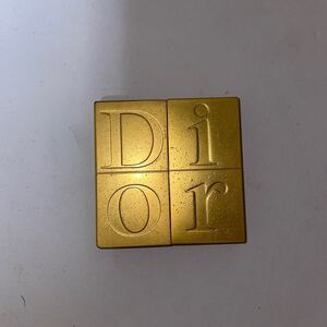 Dior ミラー　 クリスチャンディオール　 手鏡　 鏡　 スライド式　 ゴールド　ファションシ　小物　ぷらわい112732