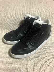 良品 人気 中国製 VANS BASH SYNDICATE/バンズ xWTAPS/バンズxダブルタップス コラボ VN-OF31Y28 ミドルカット スニーカー 黒 10/28cm