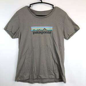 パタゴニア Patagonia オーガニックコットン Tシャツ グレー Sサイズ レギュラーフィット 39576