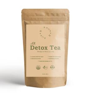 Detox Tea （am）１４日分　28g 腸内洗浄　腸活茶　健康茶 オーガニック　100％天然 リアリーヘルシー