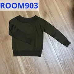 【ROOM903】ルーム903 ニット カーキ オフショル フリーサイズ