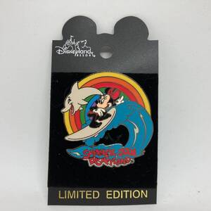 ♪♪ 189 DLR Disneyland アメリカ ピンバッジ サマー ミニー サーフィン Summer 2001 Minnie Mouse Surfing 3600個限定 ピン