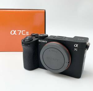 【1円スタート】☆カメラ☆ ◆極美品◆　SONY　ソニー　デジタル一眼カメラ　カメラ　α7C　II　ILCE-7CM2　ブラック