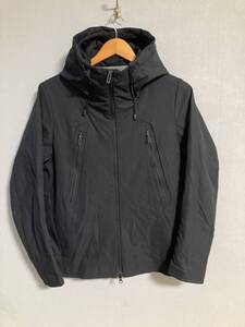 ★美中古 DESCENTE デサント オルテライン ソフトシェルジャケット S ネイビー パーカ パーカー フーディー