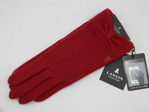 ★ LANVIN ★ 赤 手袋 ランバン