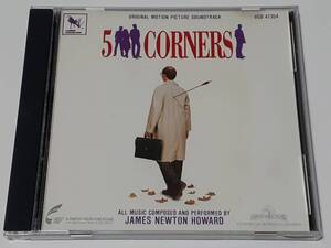 ＣＤ　　ファイブ・コーナーズ/危険な天使たち(1988・未公開) 5 Corners／ジェームズ・ニュートン・ハワード James Newton Howard／米盤