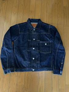 TCB jeans TCB　ジーンズ　Gジャン　デニムジャケット　アウター　サイズ38　1ｓｔ　ファースト　シンチバック　インディゴ