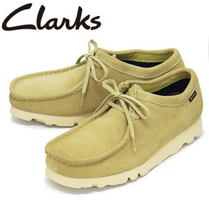 Clarks (クラークス) 26172074 Wallabee GTX ワラビー ゴアテックス メンズ ブーツ Maple Suede CL076 UK8-約26.0cm