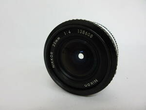 (1-36)【絞りOK】Nikon/ニコン NIKKOR 20mm F4 138608