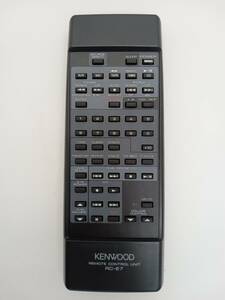 〈217）KENWOOD MDX-E7 （RC-MDX07用）リモコン 