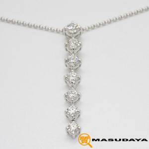 ◆◇【超美品】TASAKI タサキ ダイヤモンド ネックレス K18WG/D1.02ct◇◆