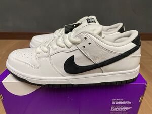 【新品】29.5cm Nike SB Dunk Low Pro White/Black ナイキ SB ダンク ロー プロ ホワイト/ブラック