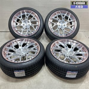 カローラスポーツ ツーリング 等 BC フォージド BC FORGED 8.5-18+30 5H100 ファルケン FK510 未使用 225/40R18 18インチ 4本セット 002R