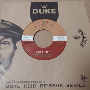 Alton Ellis & The Flames - Rock Steady / Phyllis Dillon - Rocking Time // 7inch / Rock Steadyオケ / Bitty Mclean / AA2524