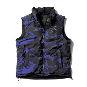 【新品タグ付き】 18aw 19 新品 FCRB f.c real bristol エフシーレアルブリストル SOPHNET ソフネット REVERSIBLE DOWN VEST ダウンベスト