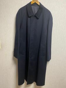 希少 格安 高級 PIERRE BALMAIN ピエールバルマン メンズロングコート ブラック LL カシミヤ 100% Paris 保管品 格式 優雅 大きい オシャレ