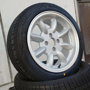 展示品特価!! 15x7.0J+20 PCD 100 4H 15インチ 7j pcd 4穴 CB73.1 175/55R15 SAILUN TIRE WR110SIL コンパクトカー 軽自動車 ローダウン