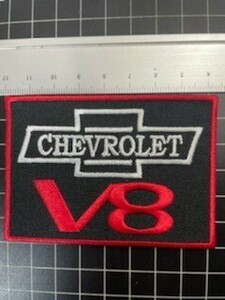 アイロンワッペン★シボレー★CHEVROLET★V8