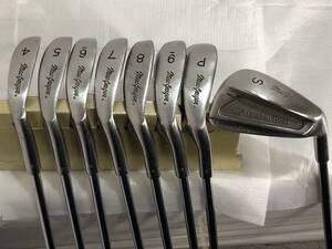 ☆中古品 マグレガー ゴールデンベア アイアン MacGregor Golden Bear #4～9I/PW/SW ☆〔3315〕