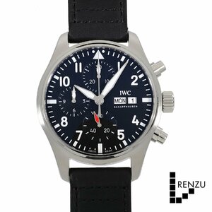 IWC パイロットウォッチ クロノグラフ 41 IW388111 ブラック メンズ 新品 腕時計