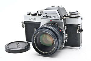 1B-672 MINOLTA ミノルタ XE MC ROKKOR-PF 50mm f/1.7 一眼レフフィルムカメラ マニュアルフォーカス