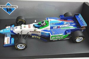 ミニチャンプス PMA 1/18 Benetton Renault ベネトン ルノー B196 G.ベルガー 1996 #4 180960004