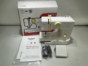 【未使用】 ジャノメ JANOME コンパクトミシン JA777