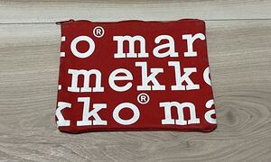 マリメッコ ロゴポーチ marimekko