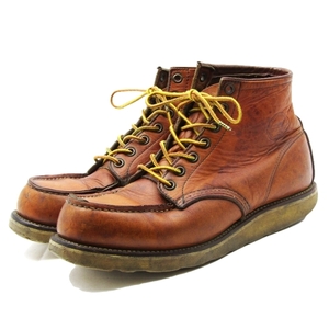 REDWING レッドウィング US9D 27cm モックトゥ 875 犬刻印 1996年製 アイリッシュセッター 6インチ オロイジナル 10007034