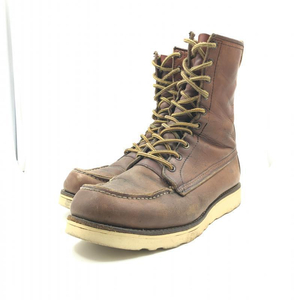 【中古】RED WING 90年6月製造 白半円犬タグ 877 アイリッシュセッター US8C　レッドウィング[240024449603]