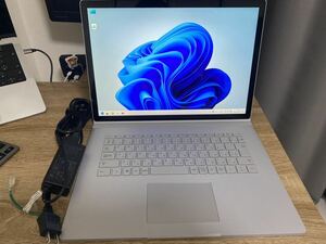 【中古】美品マイクロソフト Surface Book 2 [サーフェス ブック 2 ノートパソコン] 15 インチ Core i7/16GB/1TB /Nvidia 1050 4GB