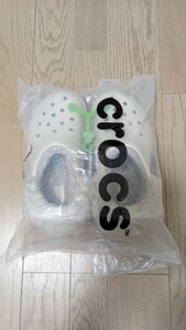 ◆未使用◇クロックス ストンプラインドクロッグ 24cm Stucco アイボリー ファー付き crocs◆